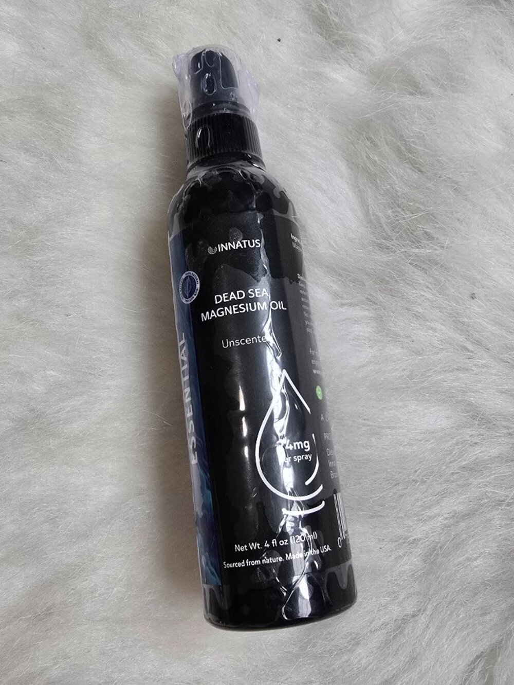 Innatus Dead Sea Magnesium Oil Unscented 4oz/120ml